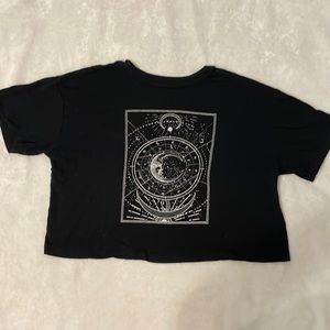 Garage Celestial Crop Top 🌙🌙🌙
